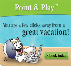 Click here to book your SVC vacation online with Point & Play