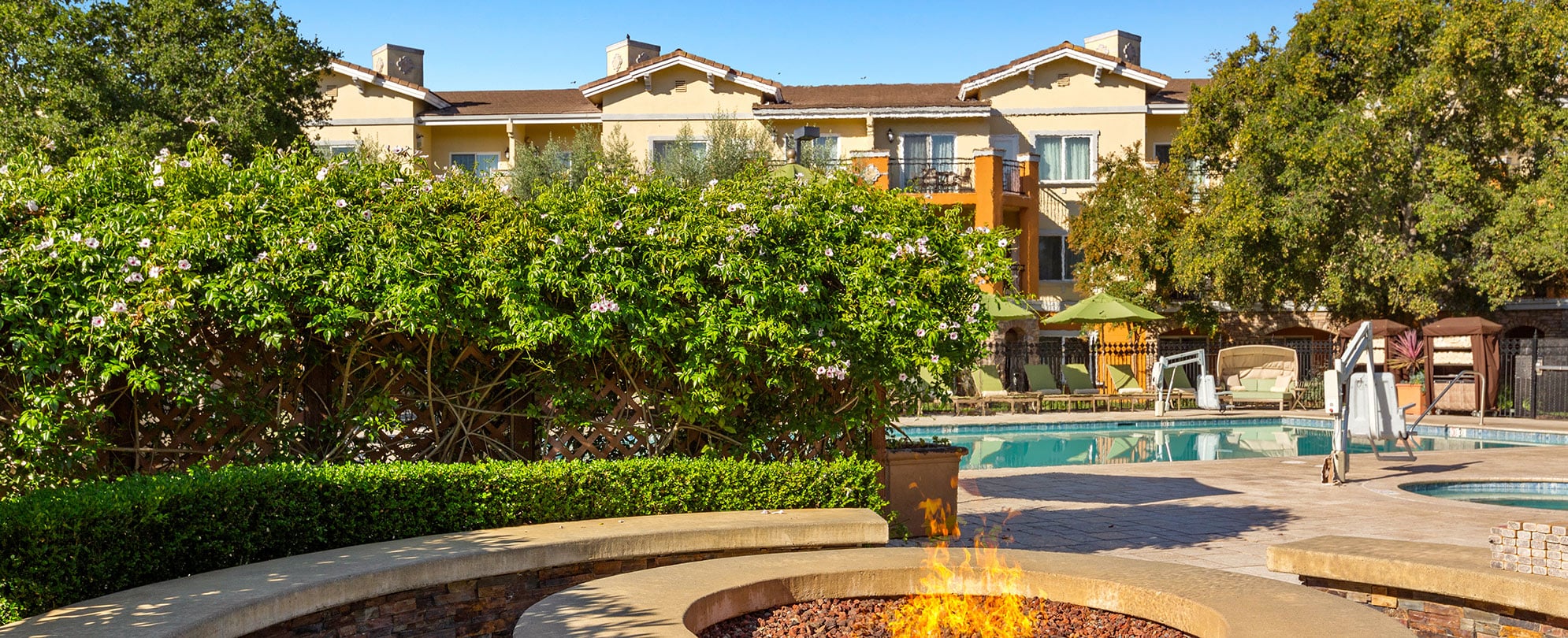 The Living room of a two bedroom at Vino Bello Resort